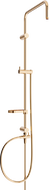 Mexen X columna de ducha, oro rosa - 7939199-60