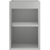 Mexen Box-A valamualuse kapi raam 30 cm, hall matt - 91AX1-0300-470-1-62
