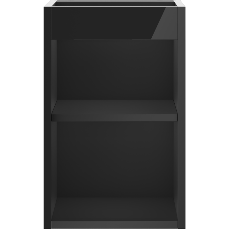 Mexen Box-A Waschtischunterschrank Korpus 30 cm, schwarz glänzend - 91AX1-0300-470-1-70