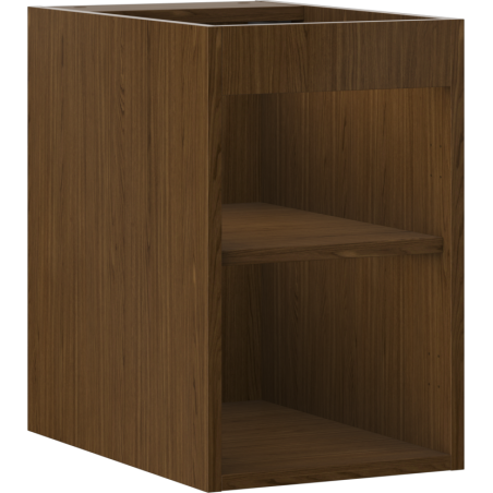 Mexen Box-A cabinet body for washbasin 30 cm, walnut - 91AX1-0300-470-1-86
