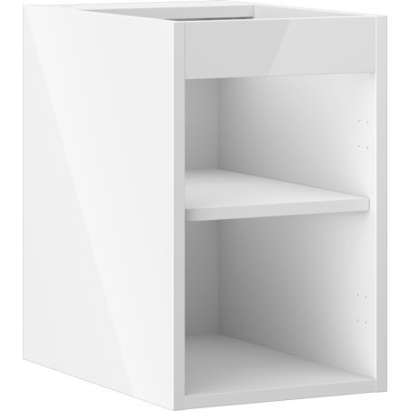 Mexen Box-A Korpus des Waschtischunterschranks 30 cm, weiß glänzend - 91AX1-0300-470-1-00