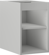 Mexen Box-A cuerpo de gabinete bajo lavabo 30 cm, gris mate - 91AX1-0300-470-1-62