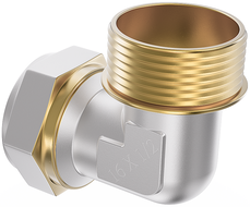 Mexen PEX-S PEX 25 x 1 GZ skrūvētais elkonis - W97227-2510M-00