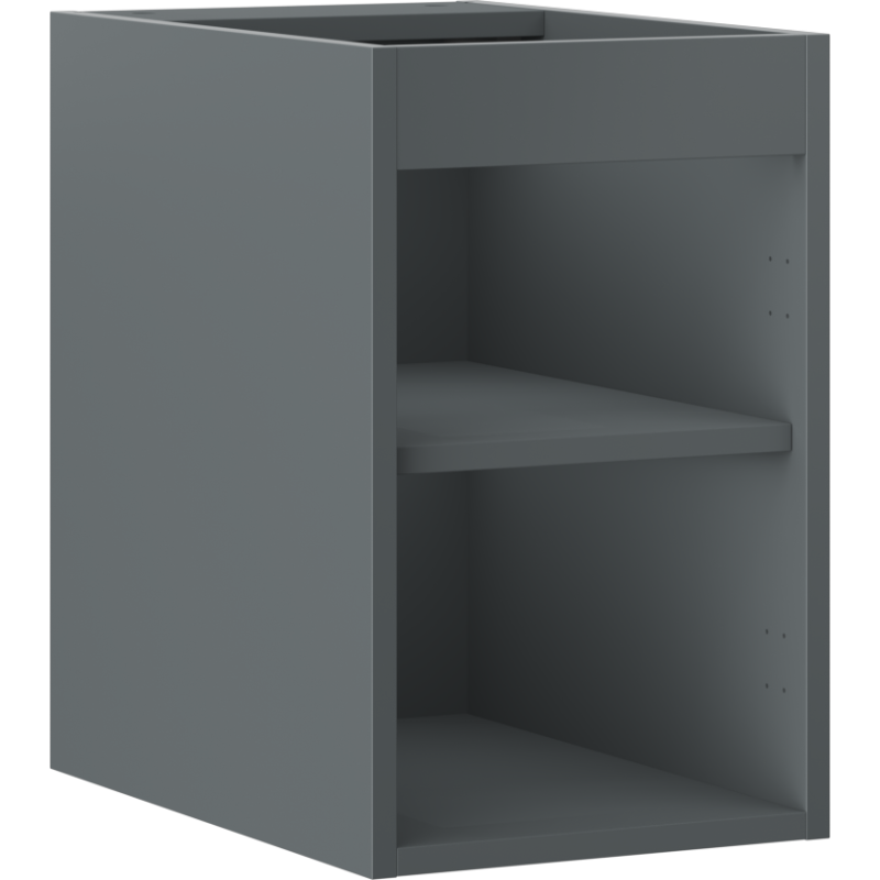 Mexen Box-A cabinet body under the washbasin 30 cm, graphite matt - 91AX1-0300-470-1-66