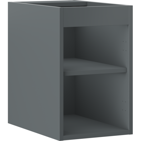 Mexen Box-A Korpus des Waschbeckenunterschranks 30 cm, Mattgrau - 91AX1-0300-470-1-66