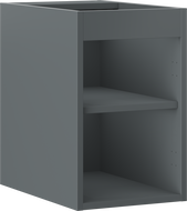 Mexen Box-A valamukapi korpus 30 cm, grafiit matt - 91AX1-0300-470-1-66