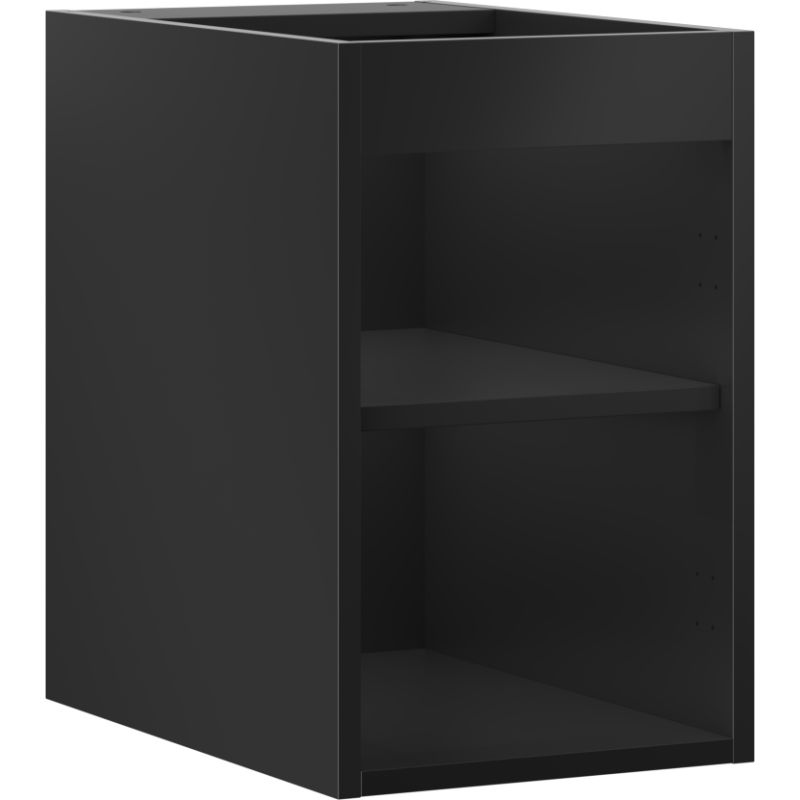 Mexen Box-A ogrodje omarice pod umivalnikom 30 cm, črna mat - 91AX1-0300-470-1-71