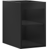 Mexen Box-A Korpus Unterschrank 30 cm, Schwarz Matt - 91AX1-0300-470-1-71