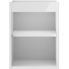 Mexen Box-A Unterschrank-Korpus 35 cm, weiß glänzend - 91AX1-0350-470-1-00