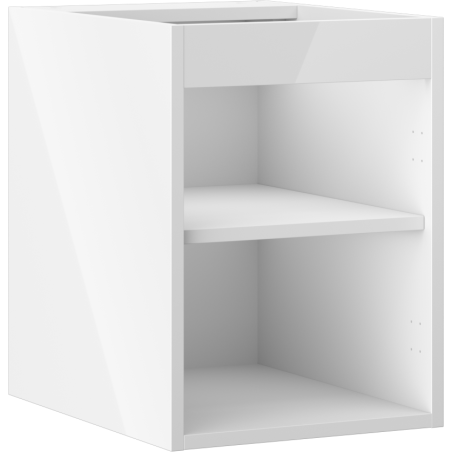 Mexen Box-A Unterschrank-Korpus 35 cm, weiß glänzend - 91AX1-0350-470-1-00