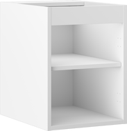 Mexen Box-A valamualuse kapi korpus 35 cm, valge matt - 91AX1-0350-470-1-01