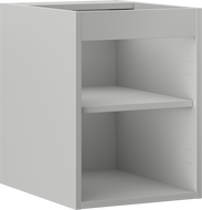 Mexen Box-A cabinet body for washbasin 35 cm, grey matte - 91AX1-0350-470-1-62