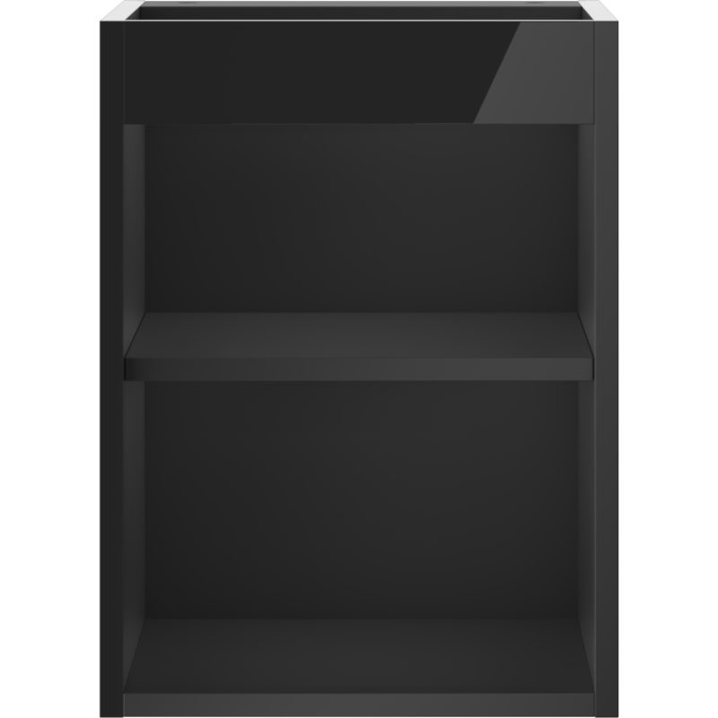 Mexen Box-A kast onder wastafel 35 cm, zwart glans - 91AX1-0350-470-1-70