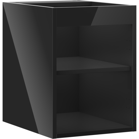 Mexen Box-A cuerpo del gabinete debajo del lavabo 35 cm, negro brillante - 91AX1-0350-470-1-70