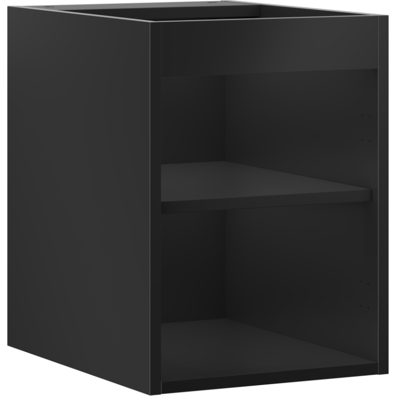 Mexen Box-A kabinett under tvättställ 35 cm, svart matt - 91AX1-0350-470-1-71