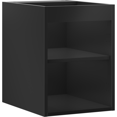Mexen Box-A kućište ormarića ispod umivaonika 35 cm, crni mat - 91AX1-0350-470-1-71