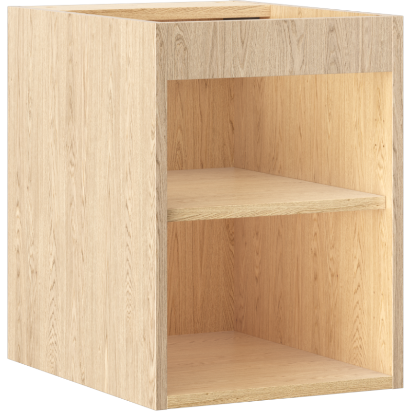 Mexen Box-A kabinett för handfat 35 cm, ek - 91AX1-0350-470-1-81