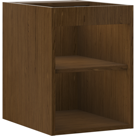 Mexen Box-A kabinett under tvättställ 35 cm, valnöt - 91AX1-0350-470-1-86