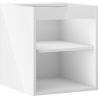 Mexen Box-A Korpus des Waschtischunterschranks 40 cm, weißer Glanz - 91AX1-0400-470-1-00