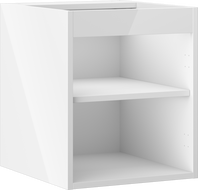 Mexen Box-A 40 cm pesualtaan allaskaapin runko, valkoinen kiiltävä - 91AX1-0400-470-1-00