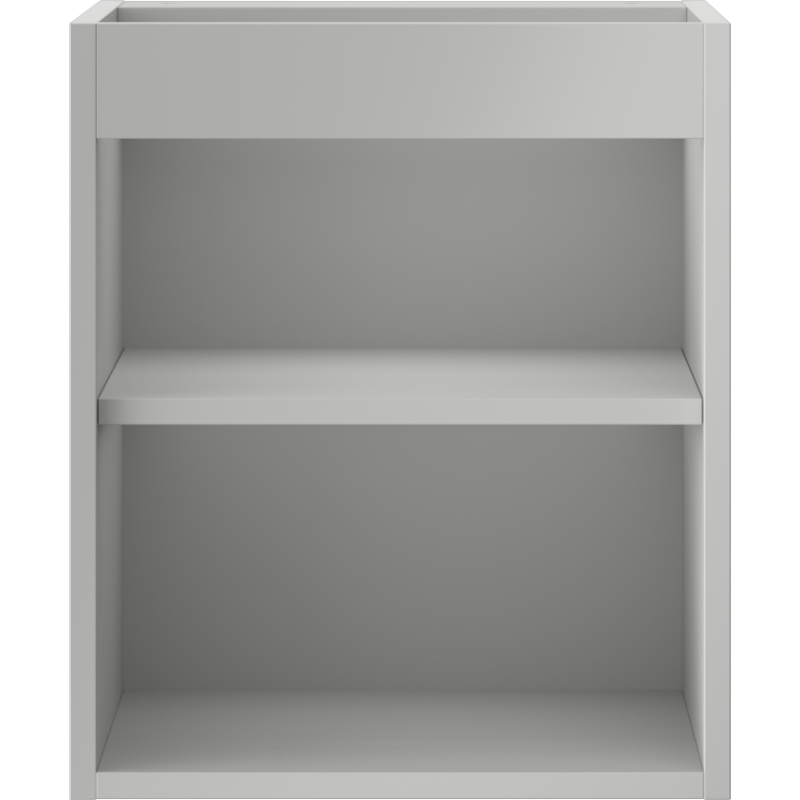 Mexen Box-A 40 cm Washbasin Cabinet Body, Grey Matte - 91AX1-0400-470-1-62