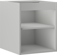 Mexen Box-A valamukapi korpus 40 cm, hall matt - 91AX1-0400-470-1-62