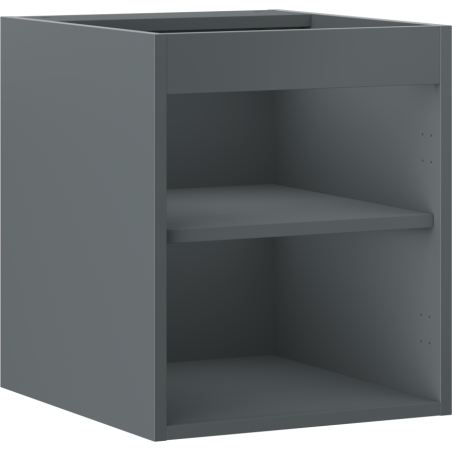 Mexen Box-A kastlichaam voor wastafelonderkast 40 cm, grafiet mat - 91AX1-0400-470-1-66
