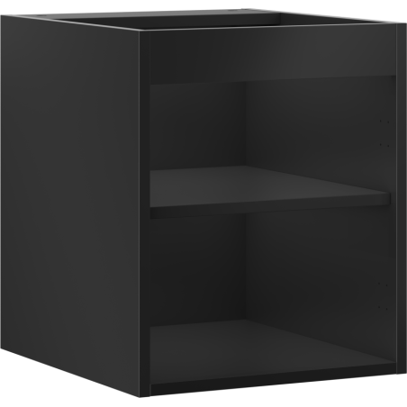 Mexen Box-A corpo del mobile da bagno 40 cm, nero opaco - 91AX1-0400-470-1-71