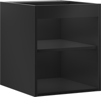 Mexen Box-A caisson de meuble sous-lavabo 40 cm, noir mat - 91AX1-0400-470-1-71