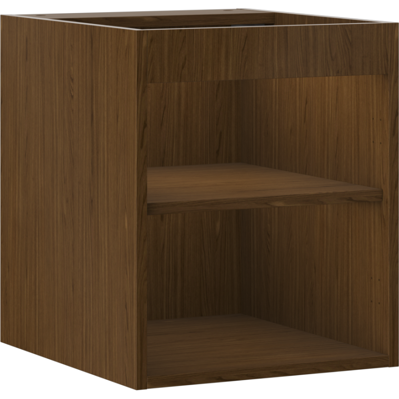 Mexen Box-A Unterschrank-Korpus 40 cm, Nussbaum - 91AX1-0400-470-1-86