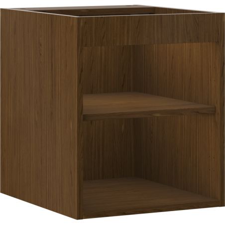 Mexen Box-A Unterschrank-Korpus 40 cm, Nussbaum - 91AX1-0400-470-1-86
