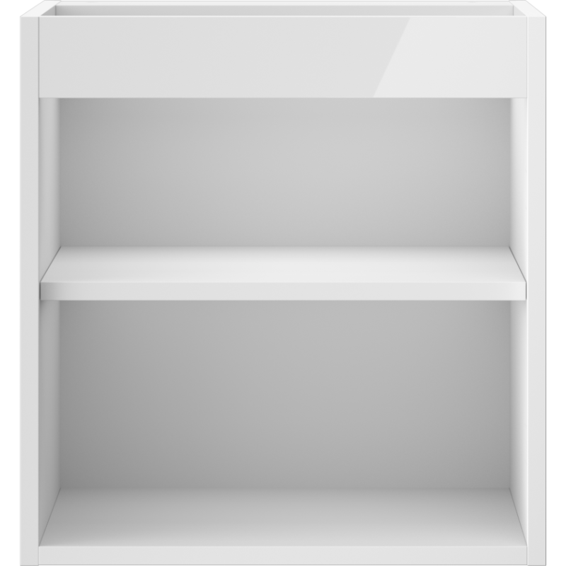 Mexen Box-A 45 cm pesualtaan alakaapin runko, valkoinen kiiltävä - 91AX1-0450-470-1-00