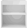 Mexen Box-A Unterschrank für Waschbecken 45 cm, Weiß Hochglanz - 91AX1-0450-470-1-00