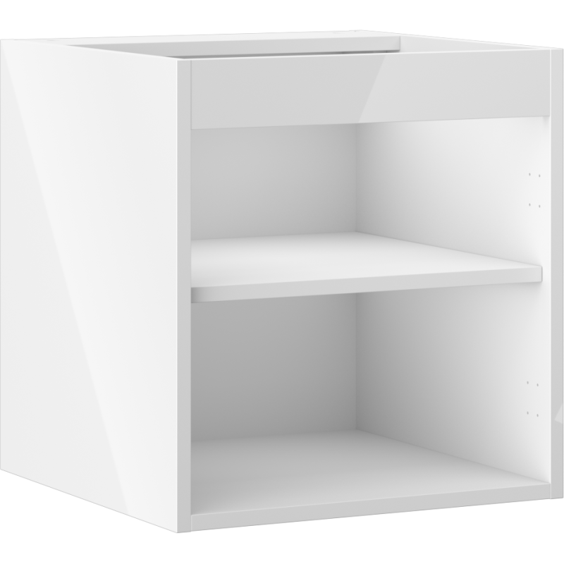 Mexen Box-A corpo do armário de lavatório 45 cm, branco brilhante - 91AX1-0450-470-1-00