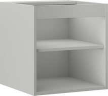 Mexen Box-A valamualusektsiooni kapp 45 cm, hall matt - 91AX1-0450-470-1-62