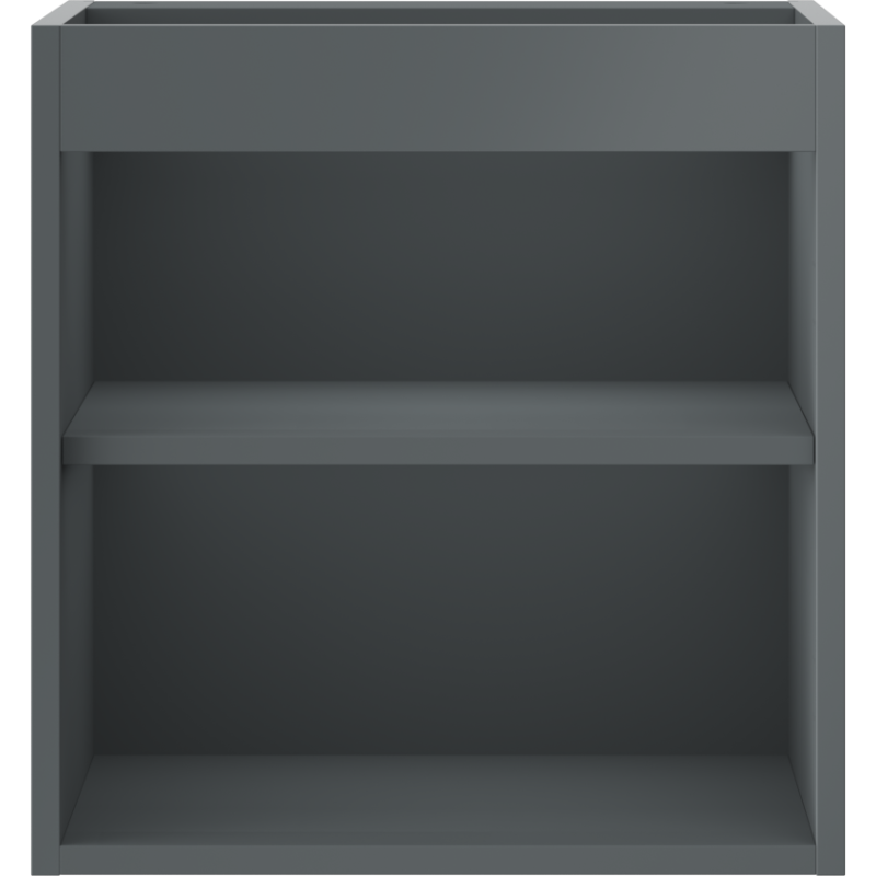 Mexen Box-A cuerpo del gabinete bajo lavabo de 45 cm, grafito mate - 91AX1-0450-470-1-66