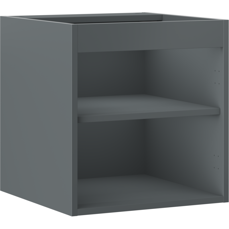 Mexen Box-A pesuallaskaapin runko 45 cm, grafiitti matta - 91AX1-0450-470-1-66