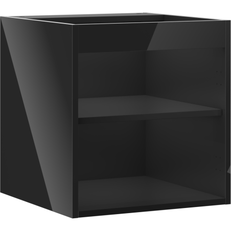 Mexen Box-A corpo dell'armadietto per lavabo 45 cm, nero lucido - 91AX1-0450-470-1-70