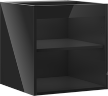 Mexen Box-A valamualuse kapp, 45 cm, must läikiv - 91AX1-0450-470-1-70