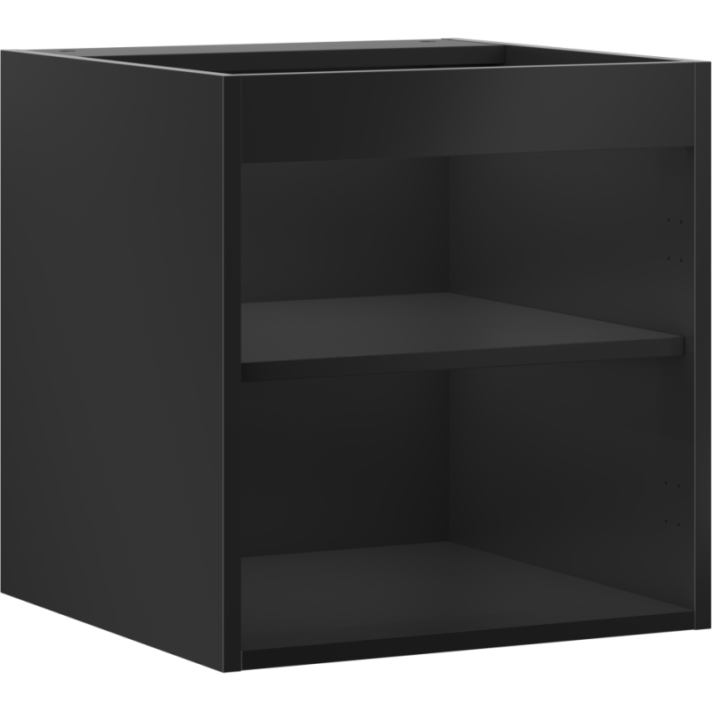 Mexen Box-A corps du meuble sous-vasque 45 cm, noir mat - 91AX1-0450-470-1-71