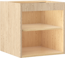 Mexen Box-A cuerpo de armario de lavabo 45 cm, roble - 91AX1-0450-470-1-81