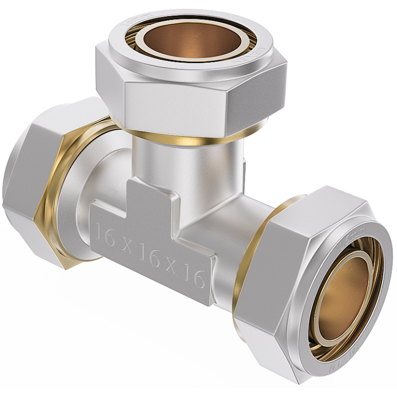 Mexen PEX-S savienojošā PEX caurule 16 x 16 x 16 - W97230-161616-00