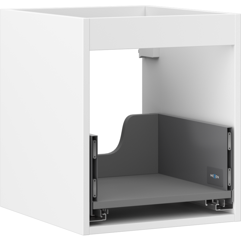 Mexen Box-A Korpus Waschtischunterschrank 40 cm, 1 Schublade, Weiß matt - 91AX0-0400-470-1-01
