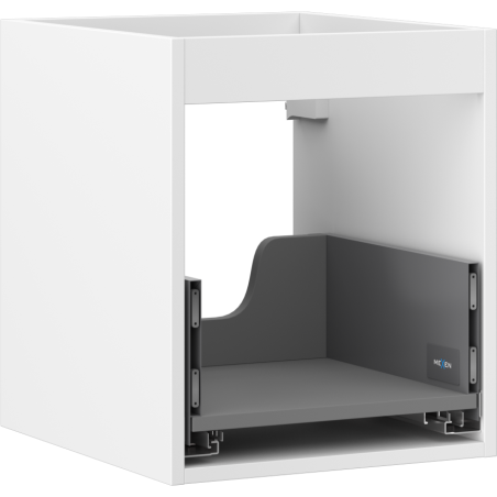 Mexen Box-A Korpus Waschtischunterschrank 40 cm, 1 Schublade, Weiß matt - 91AX0-0400-470-1-01