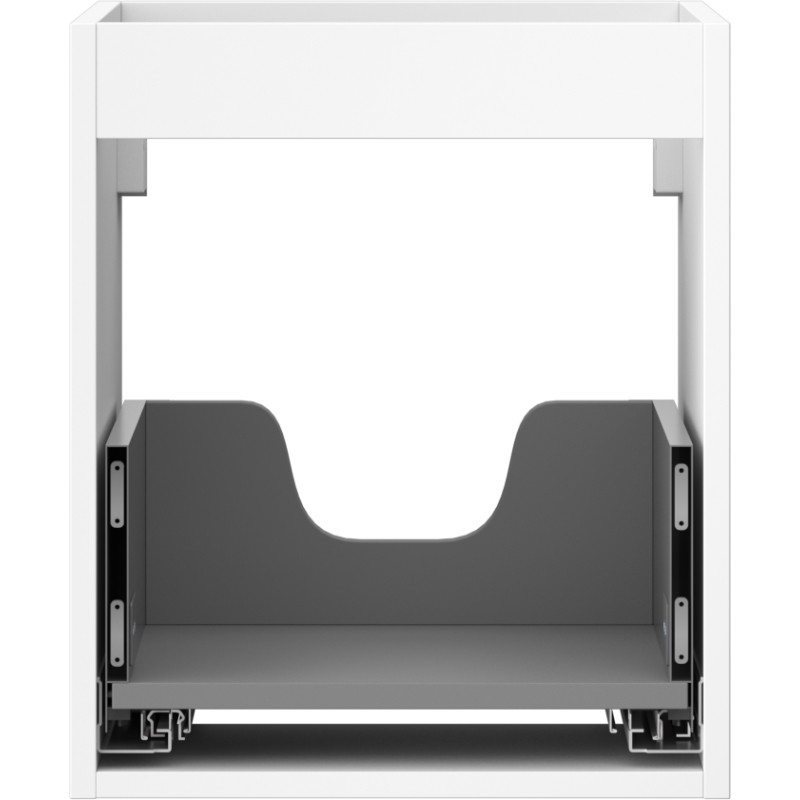 Mexen Box-A valamualuskapi korpus 40 cm, 1 sahtel, valge matt - 91AX0-0400-470-1-01
