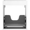 Mexen Box-A corps d'armoire sous le lavabo 40 cm, 1 tiroir, blanc mat - 91AX0-0400-470-1-01