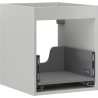 Mexen Box-A korpus szafki podumywalkowej 40 cm, 1 szuflada, szary mat - 91AX0-0400-470-1-62