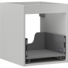 Mexen Box-A onderkast 40 cm met 1 lade, grijs mat - 91AX0-0400-470-1-62