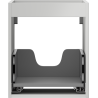 Mexen Box-A Cabinet Base for Washbasin 40 cm, 1 Drawer, Grey Matte - 91AX0-0400-470-1-62