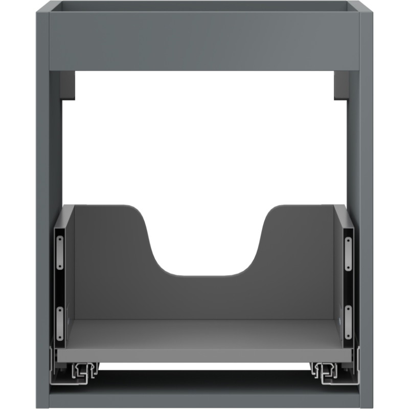 Mexen Box-A korpus ormarića ispod umivaonika 40 cm, 1 ladica, mat grafit - 91AX0-0400-470-1-66